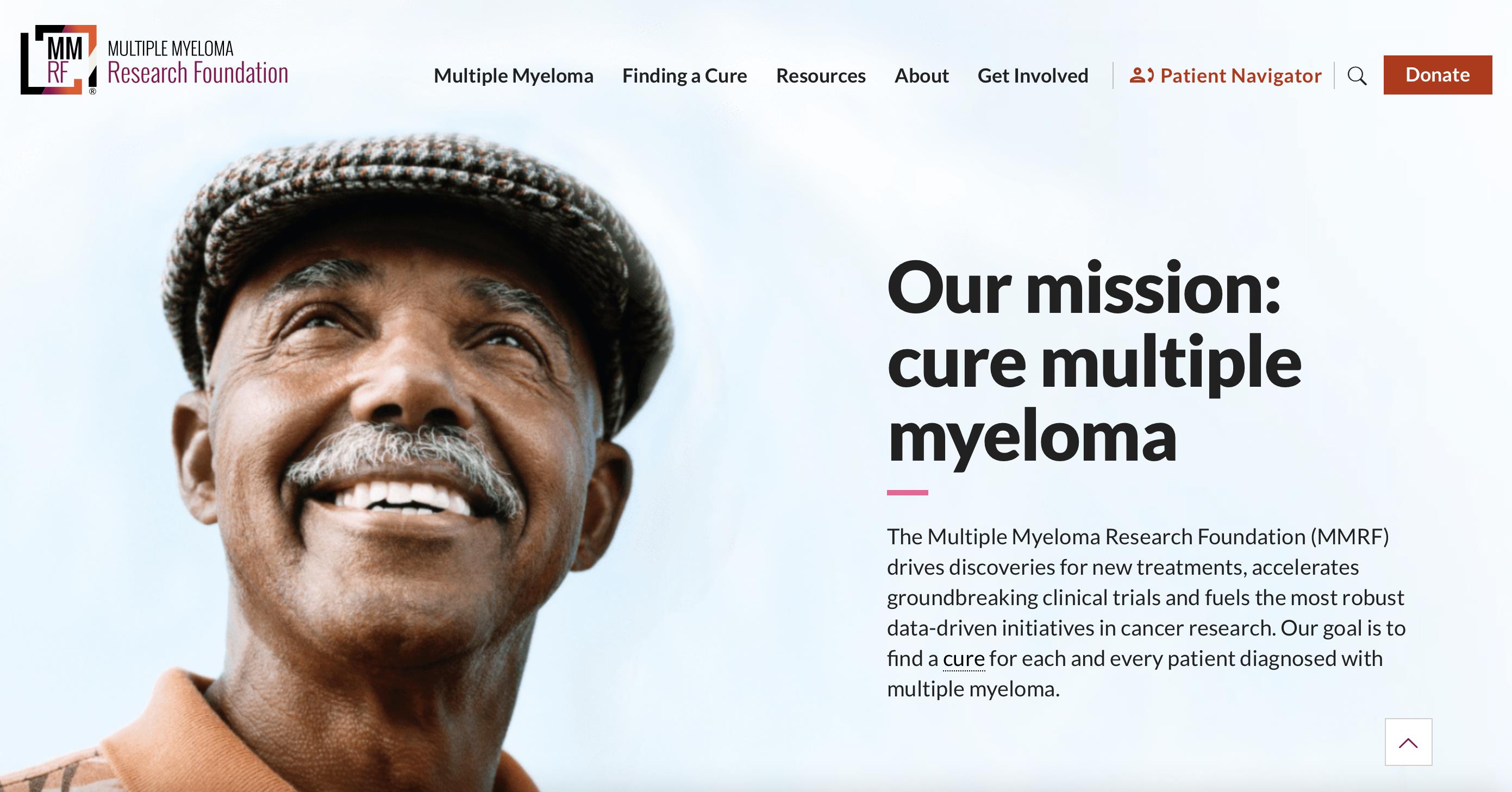 Springbox, a Prophet company wins 2021 WebAward for Multiple Myeloma Research Foundation Website